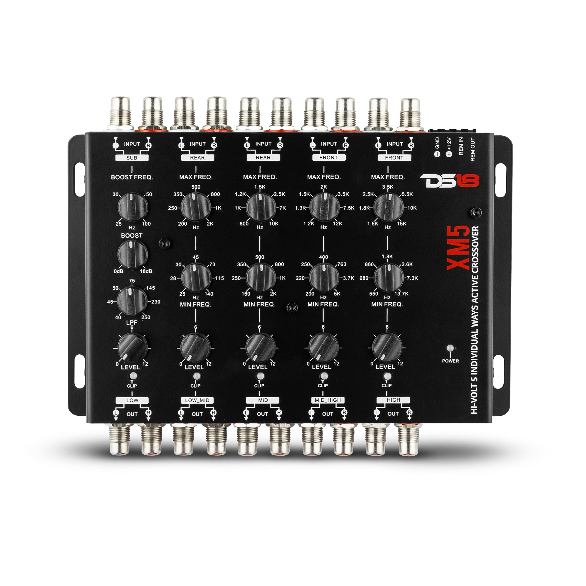 High Volt 5-Way Active Crossover - DS18