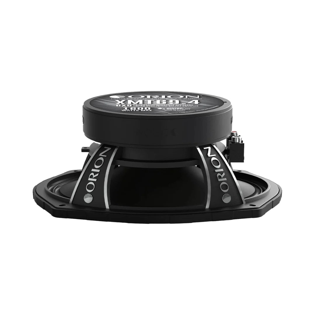 Orion XMT69.4 6x9 Water-Resistant Midrange Coaxial Speakers W/ Grills | 400W RMS 4 Ohm (Pair)