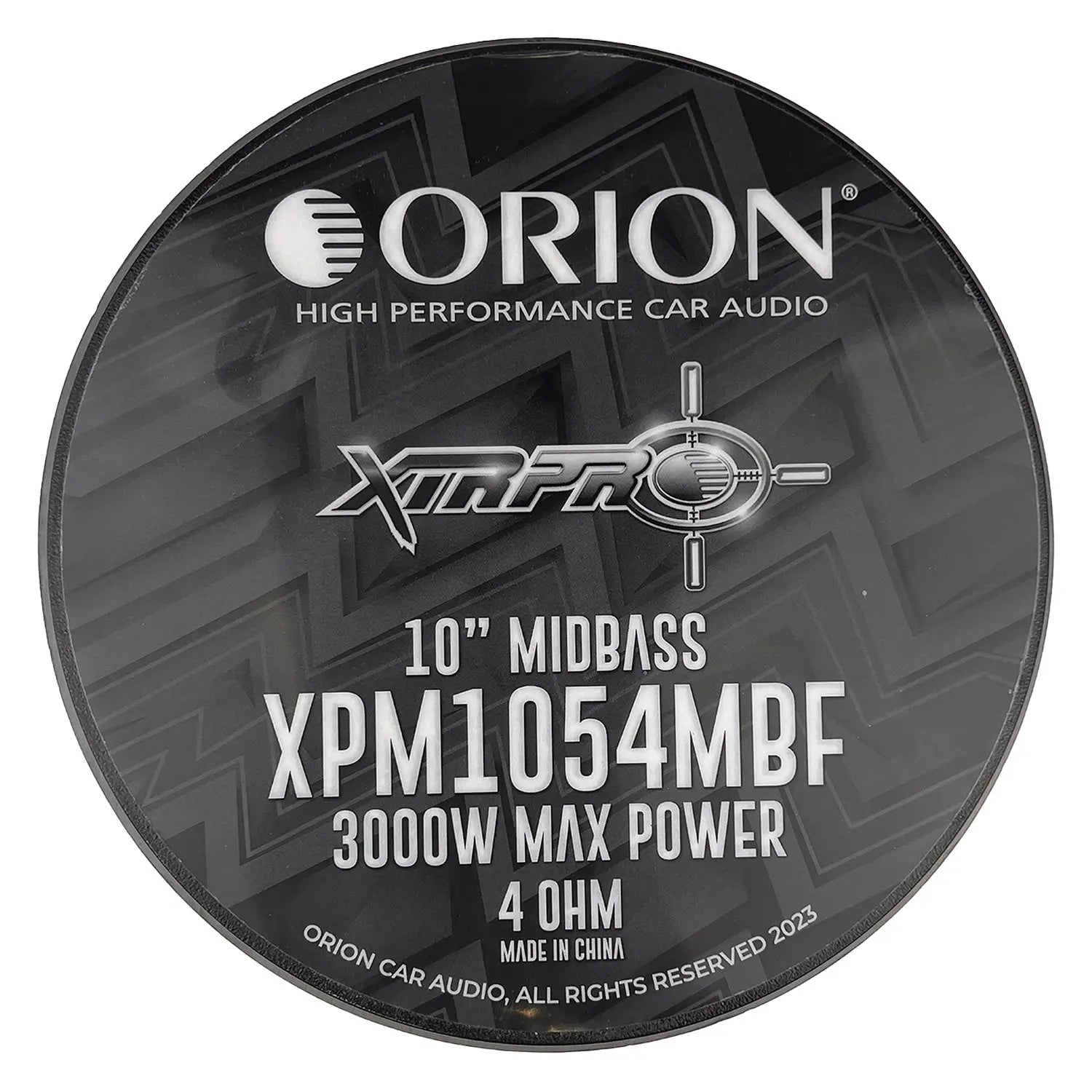 Orion XPM 10 Inch MBF Midbass Speaker