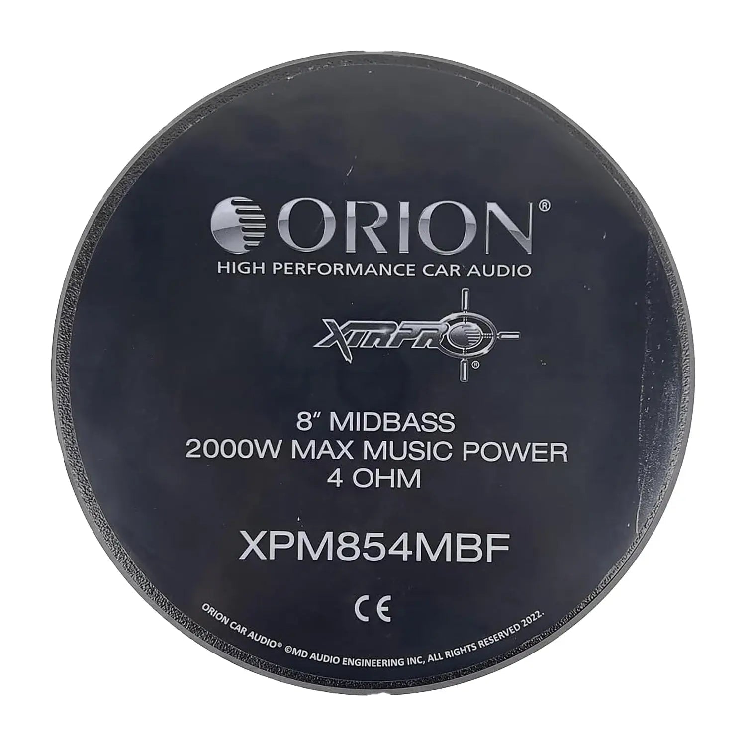 Orion XPM 8 Inch MBF Midbass Speaker