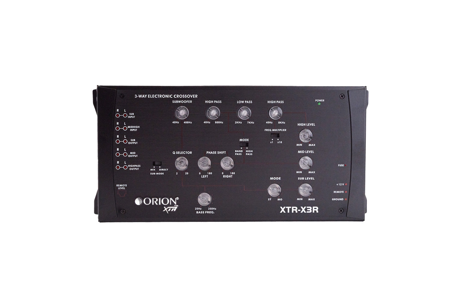 XTR-X3R - 3-Way Electronic Crossover