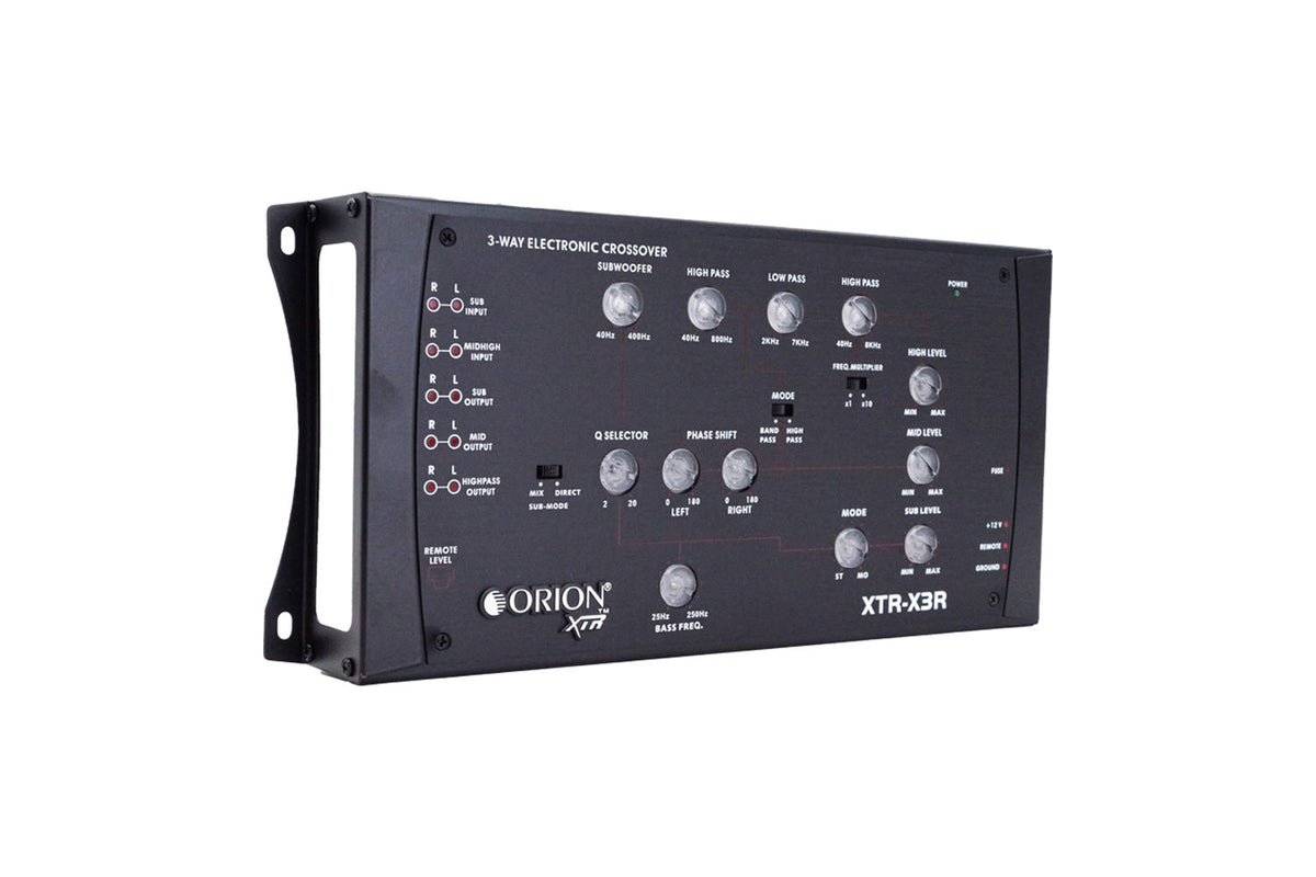 XTR-X3R - 3-Way Electronic Crossover