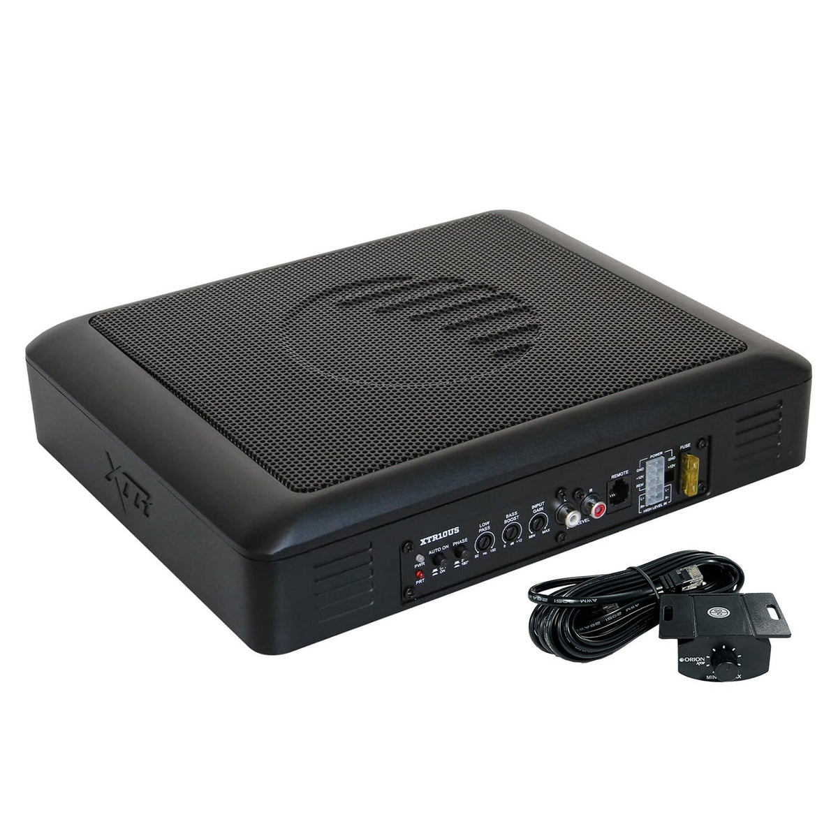 Orion XTR10US - 10" Slim Underseat Subwoofer with Built-In Amplifier