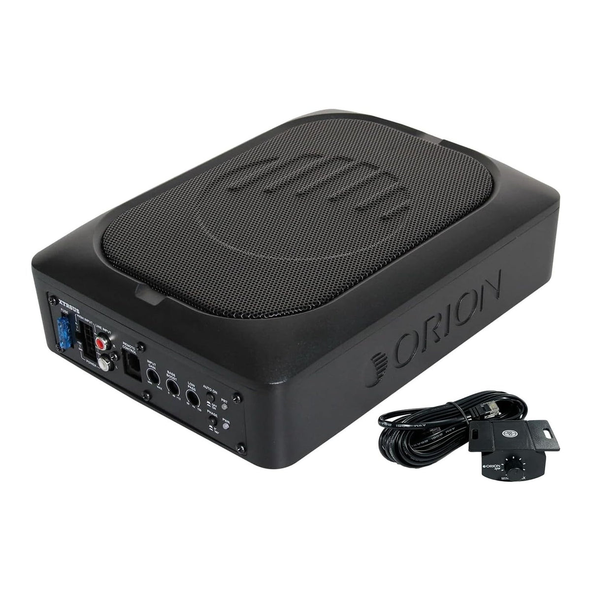 Orion XTR6US - 6"x8" Slim Underseat Subwoofer with Built-In Amplifier