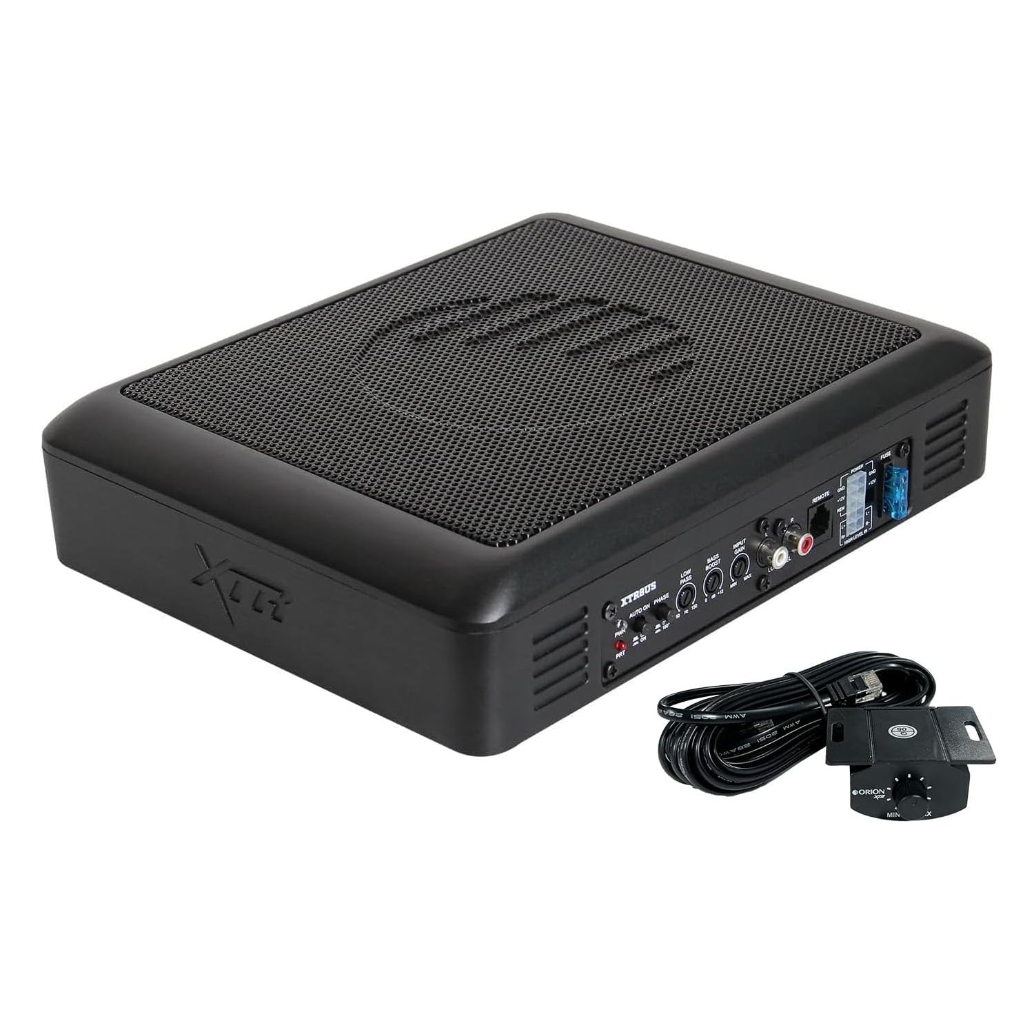Orion XTR8US - 8" Slim Underseat Subwoofer with Built-In Amplifier