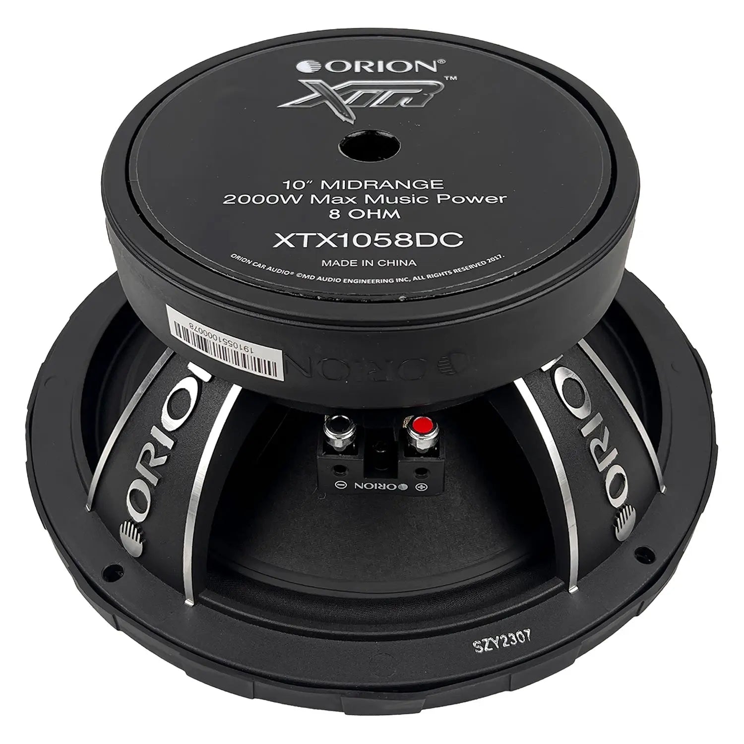 Orion XTX 10 Inch Dust Cap Midrange Speaker