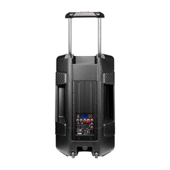 ZUMBA LOUD 15" High-Powered Amplified Professional Speaker System With Bluetooth and TWS 1000 Watts - DS18