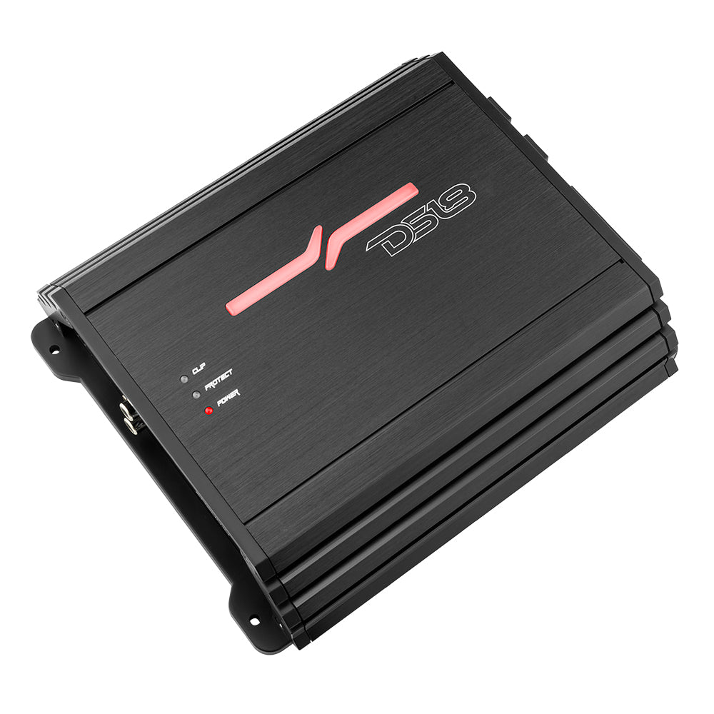 ZR 1-Channel Class D Amplifier 500 Watts Rms @ 1-Ohm - DS18