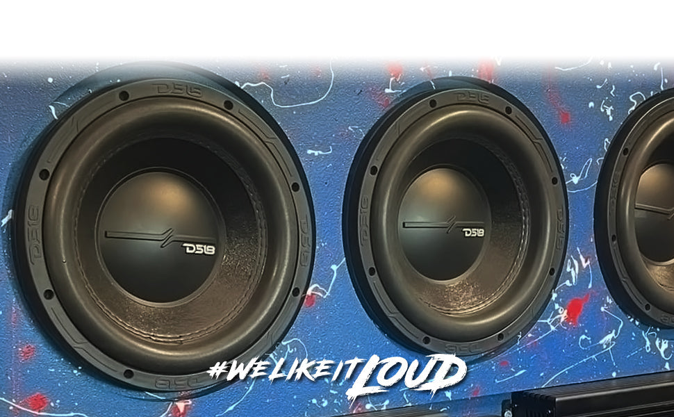 ZR 8" Subwoofer 450 Watts Rms DVC 2-Ohm - DS18