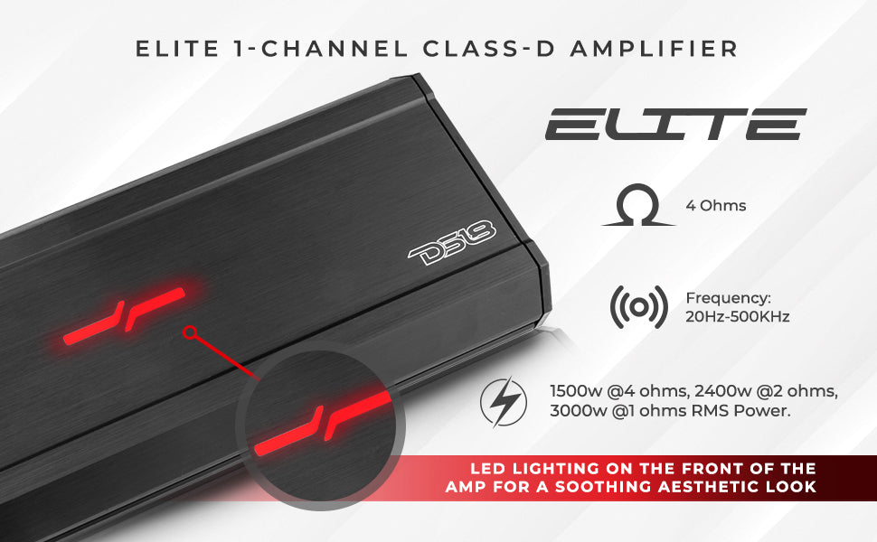 ZXI 1-Channel Class D Amplifier 3000 Watts Rms @ 1-ohm - DS18