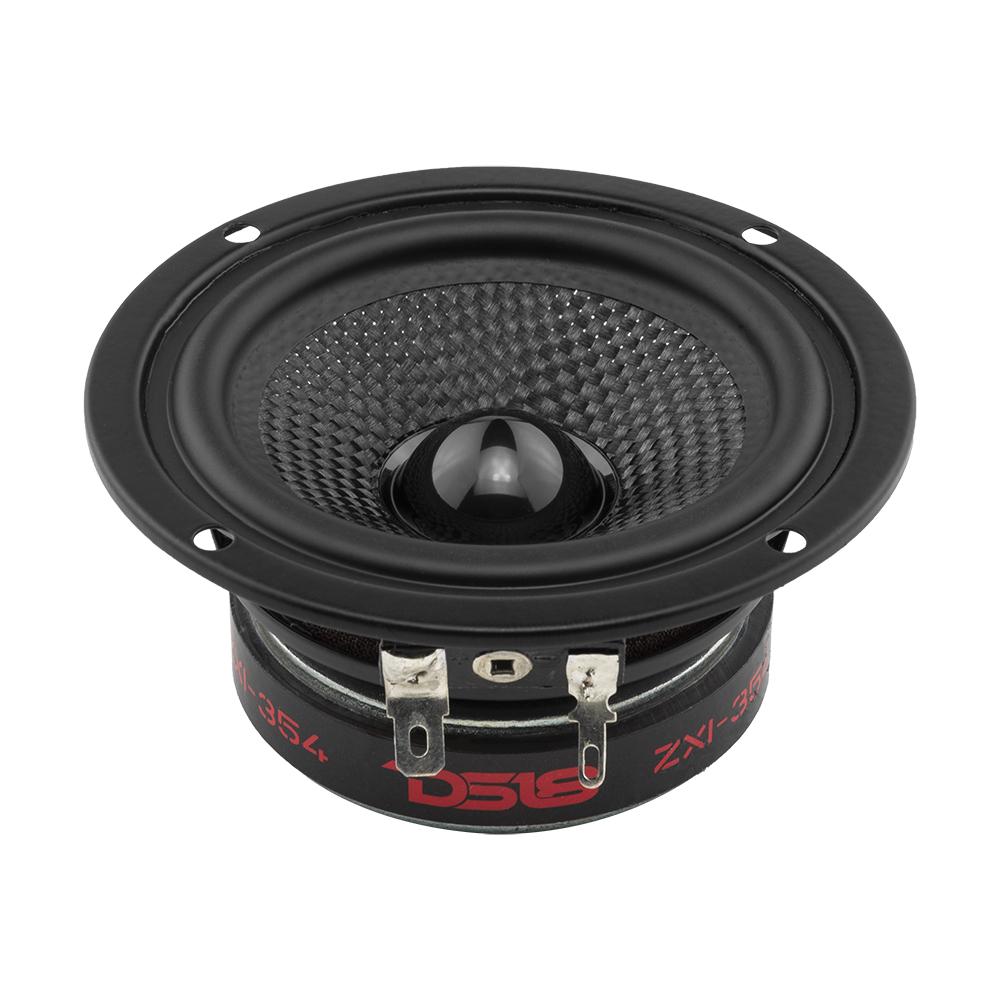 ZXI 3.5" Full-Range Speakers with Kevlar Cone | 40 Watts RMS 4-Ohm - DS18