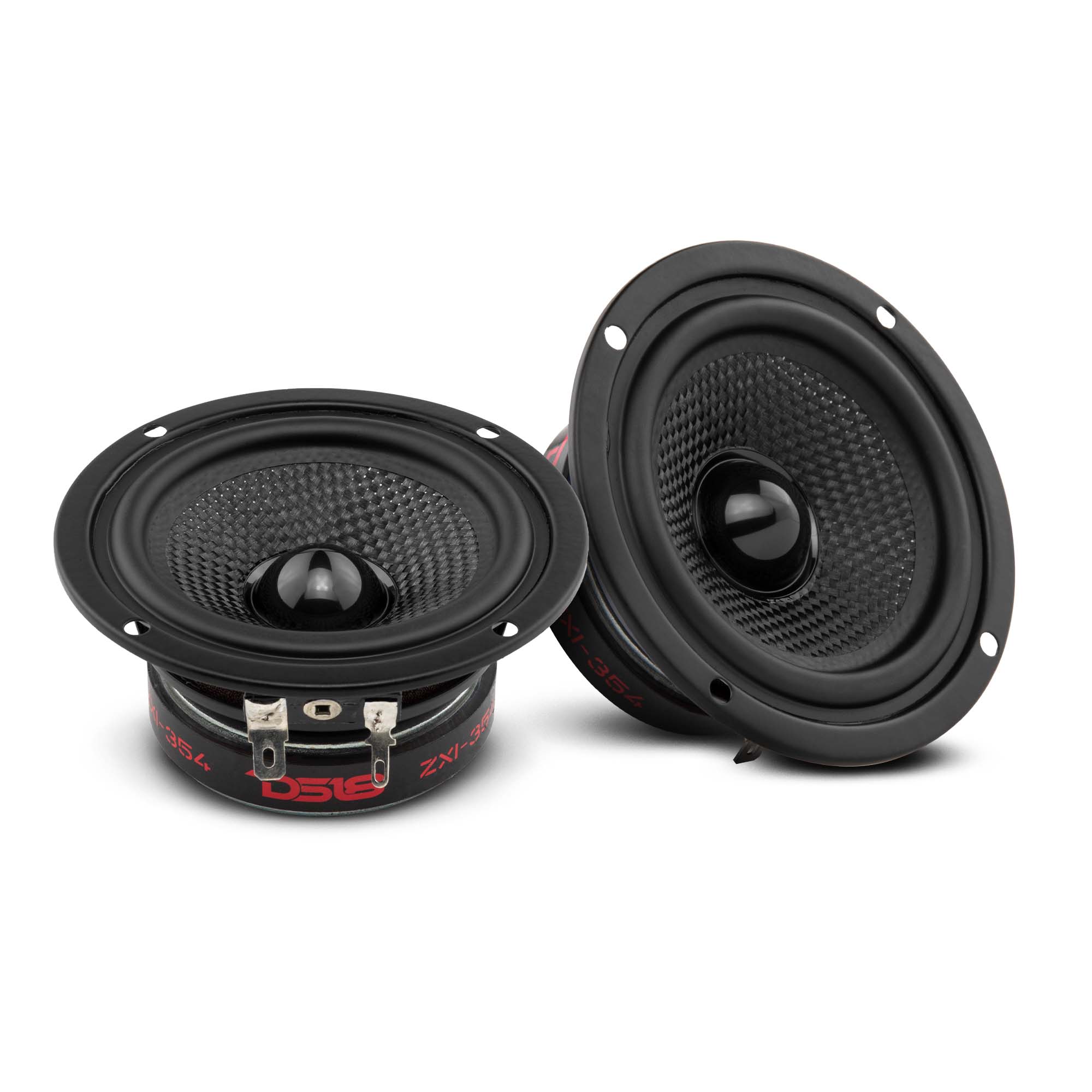 ZXI 3.5" Full-Range Speakers with Kevlar Cone | 40 Watts RMS 4-Ohm - DS18