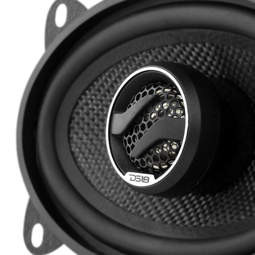 ZXI 4x6" 2-Way Coaxial Speakers with Kevlar Cone | 60 Watts RMS 4-Ohm - DS18