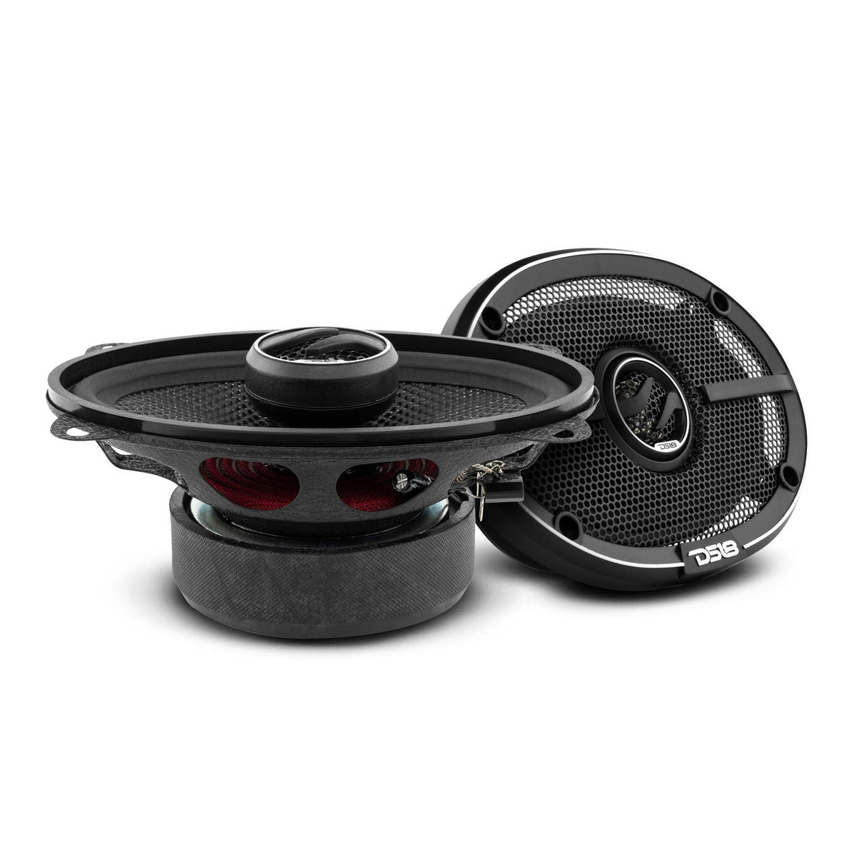 ZXI 4x6" 2-Way Coaxial Speakers with Kevlar Cone | 60 Watts RMS 4-Ohm - DS18