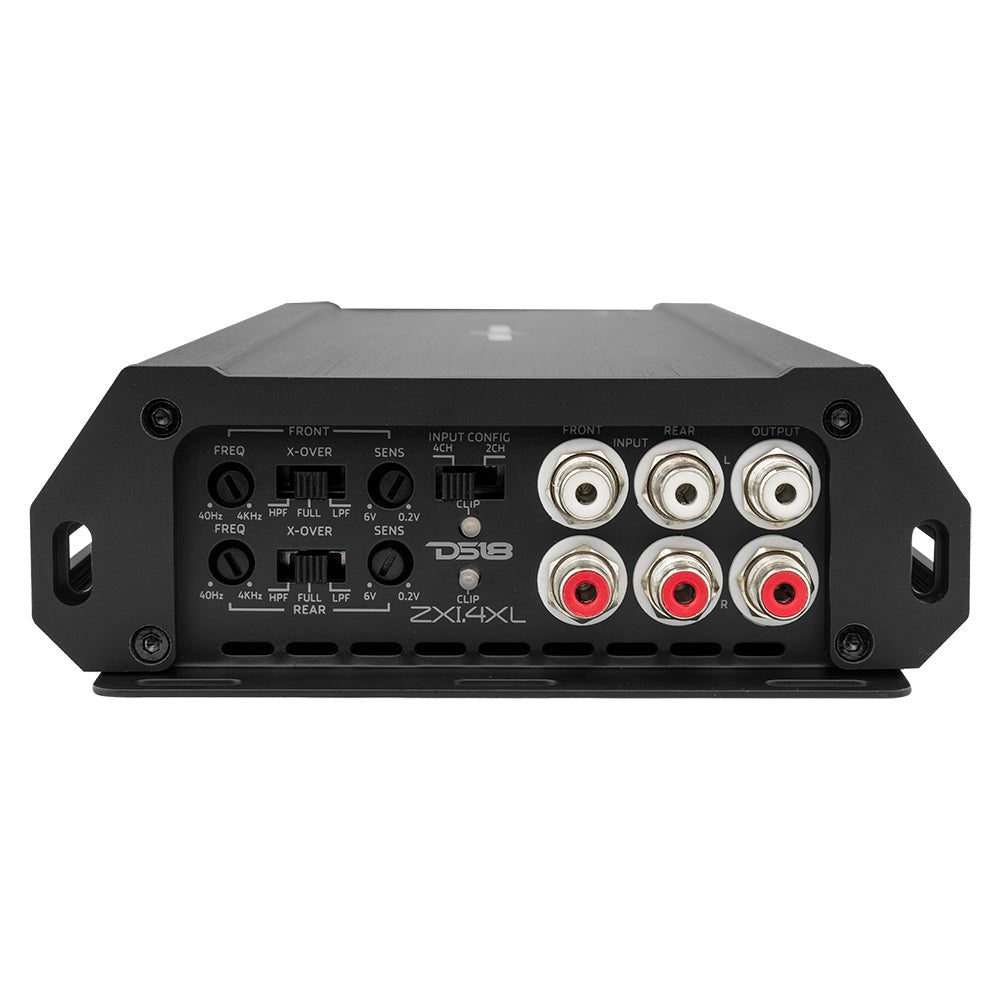 ZXI 4-Channel Class D Amplifier 4 X 250 Watts Rms @ 4-Ohm - DS18
