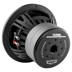 ZXI 10" High Excursion Subwoofer Quad Stacked Magnets | 800W RMS DVC 4-Ohm - DS18
