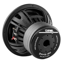 ZXI 12" High Excursion Subwoofer Quad Stacked Magnets | 1000W RMS DVC 2-Ohm - DS18
