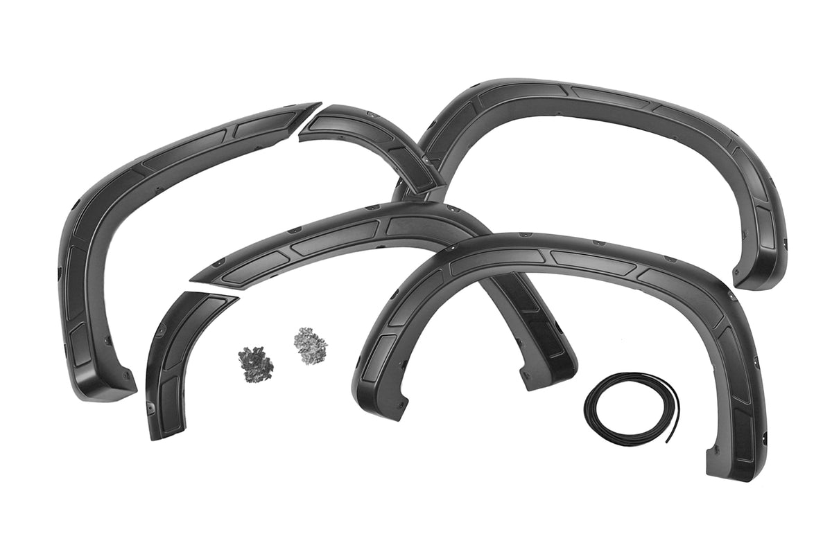 Defender Fender Flares | GAN Silver Ice Metallic | Chevy Silverado 1500 (19-26)