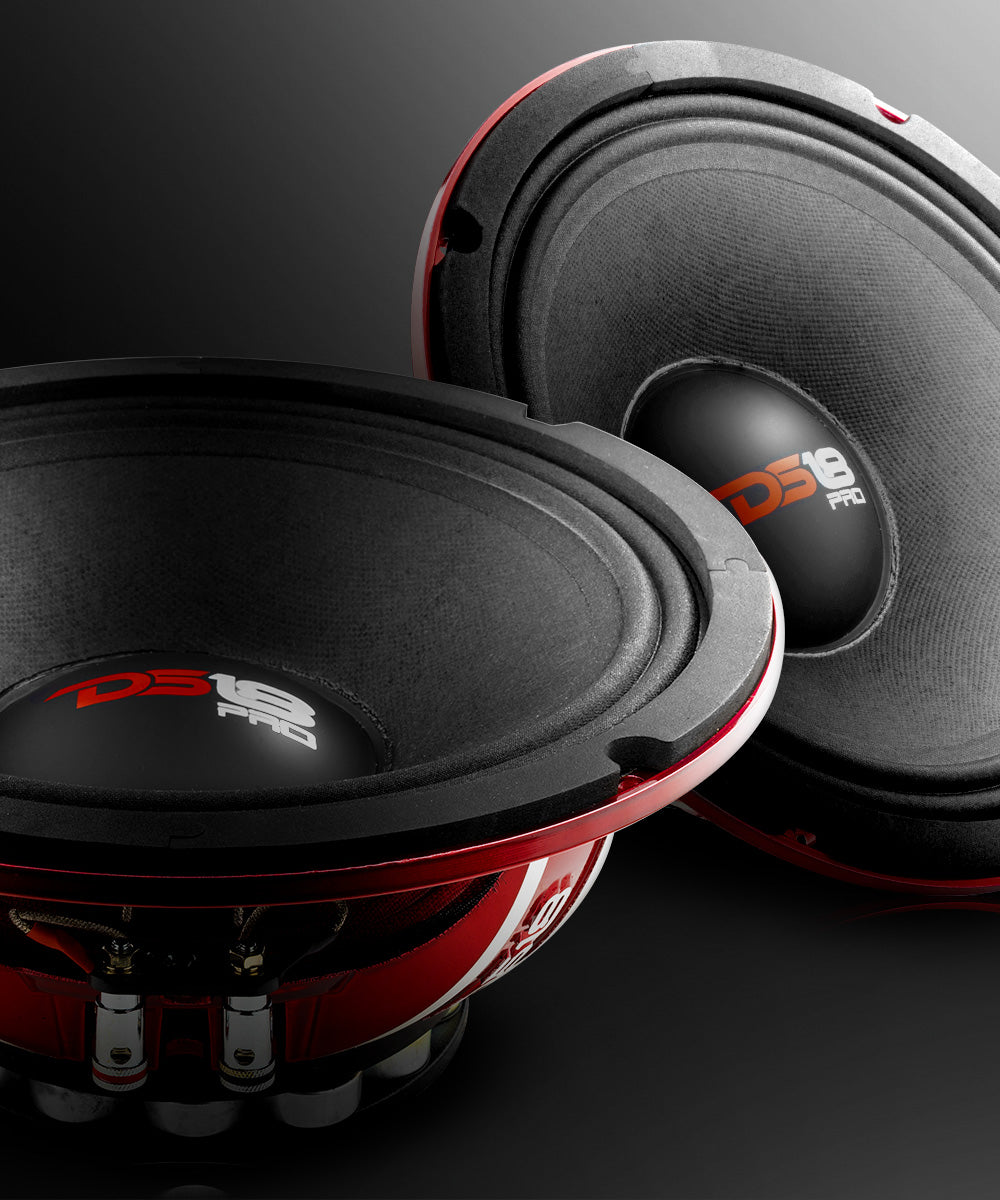 PRO 10" Neodymium Mid-Bass Loudspeaker 500 Watts Rms 4-Ohm - DS18