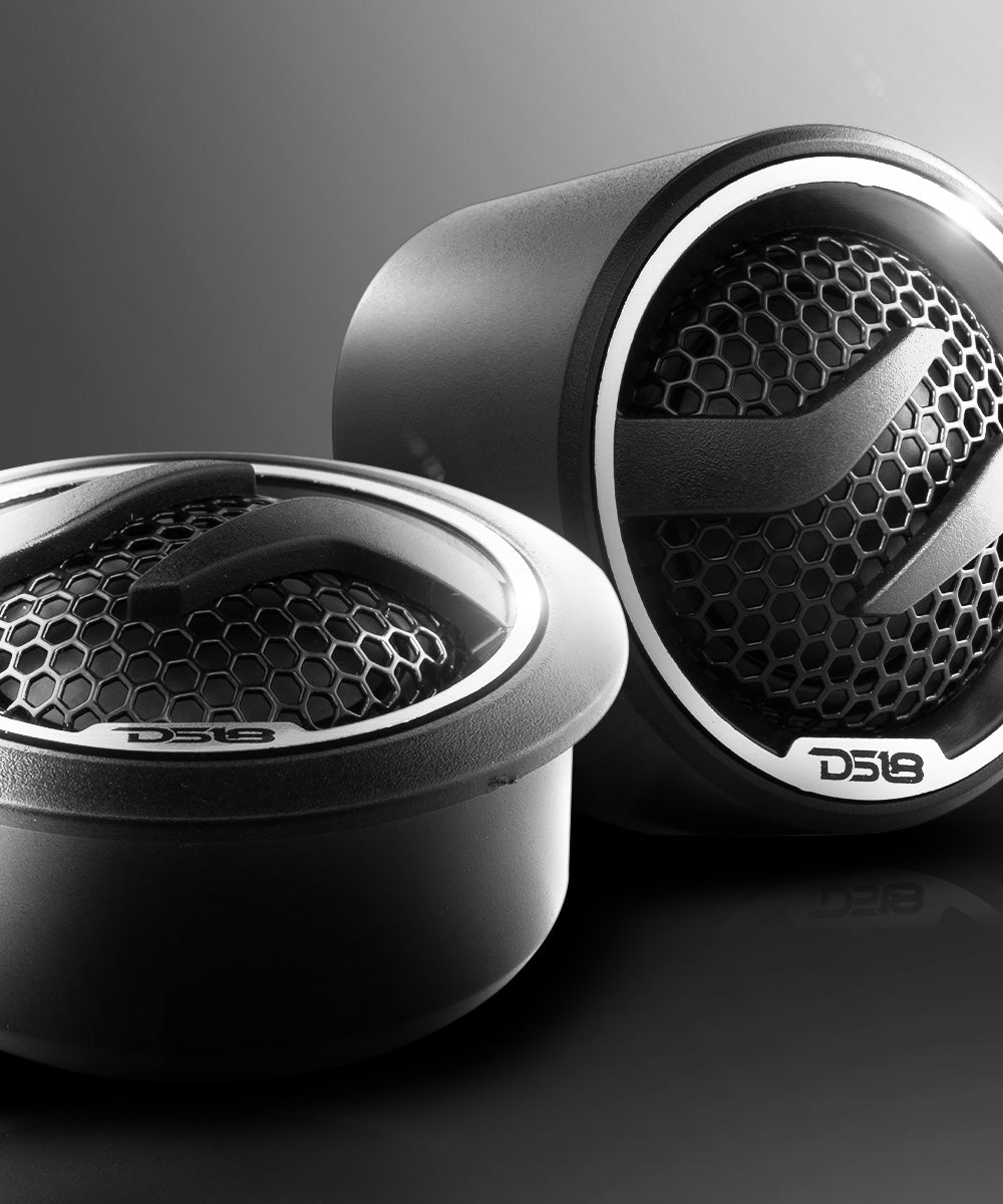 1.7" Dome Neodymium Tweeter 50 Watts 1" Pei 4-Ohm Vc - DS18