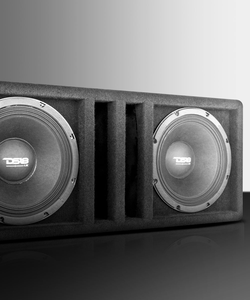 PANCADAO Ported Box with 2 X 10" Mid-Bass PRO-1.5KP10.4 Loaded - DS18