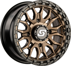 IGNITION WHEEL 14X7 4/156 +10MM BRONZE/BLK