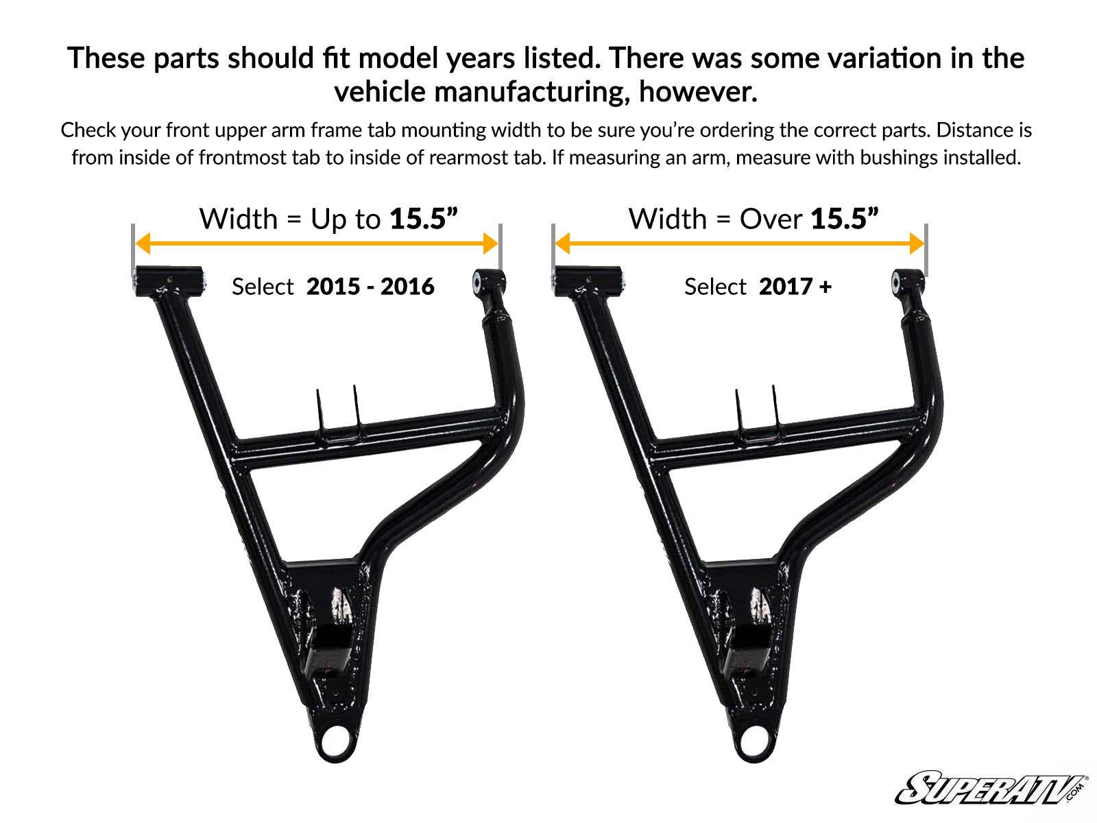 Polaris RZR 4 900 High-Clearance Front A-Arms