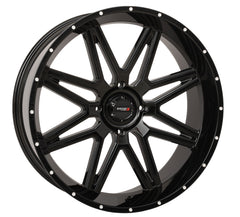 ST7 WHEEL 24X9 5+4 (0MM) 4/137 GLOSS BLACK