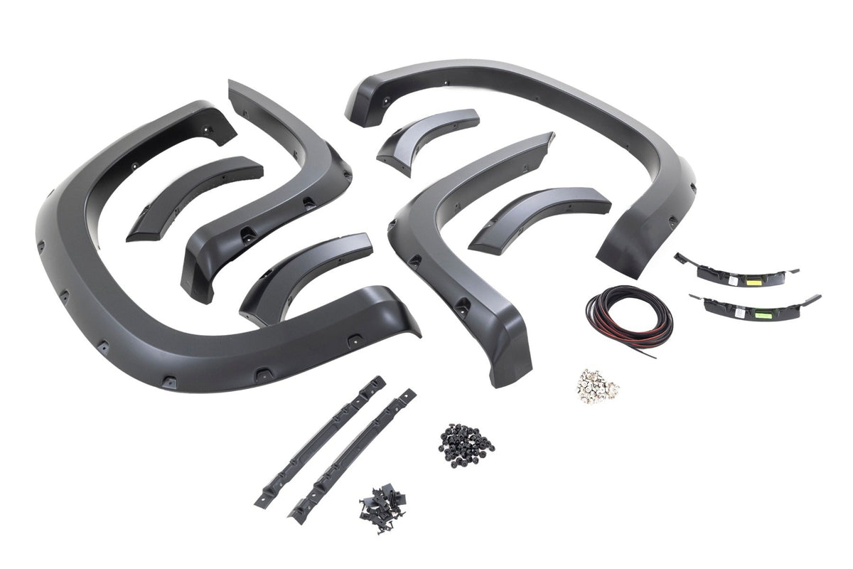 Pocket Fender Flares | GNO Slate Gray | Chevy Silverado 1500 2WD/4WD (19-21)