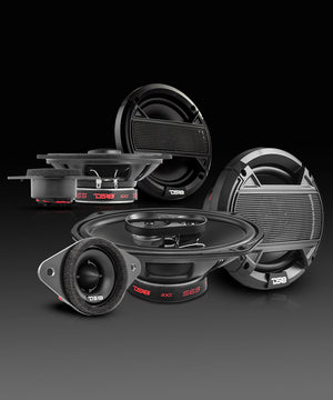 DS18 2005-2021 Toyota Tacoma Double and Access Cab Front and Back Doors Speakers Good Upgrade/Replacement Package - DS18