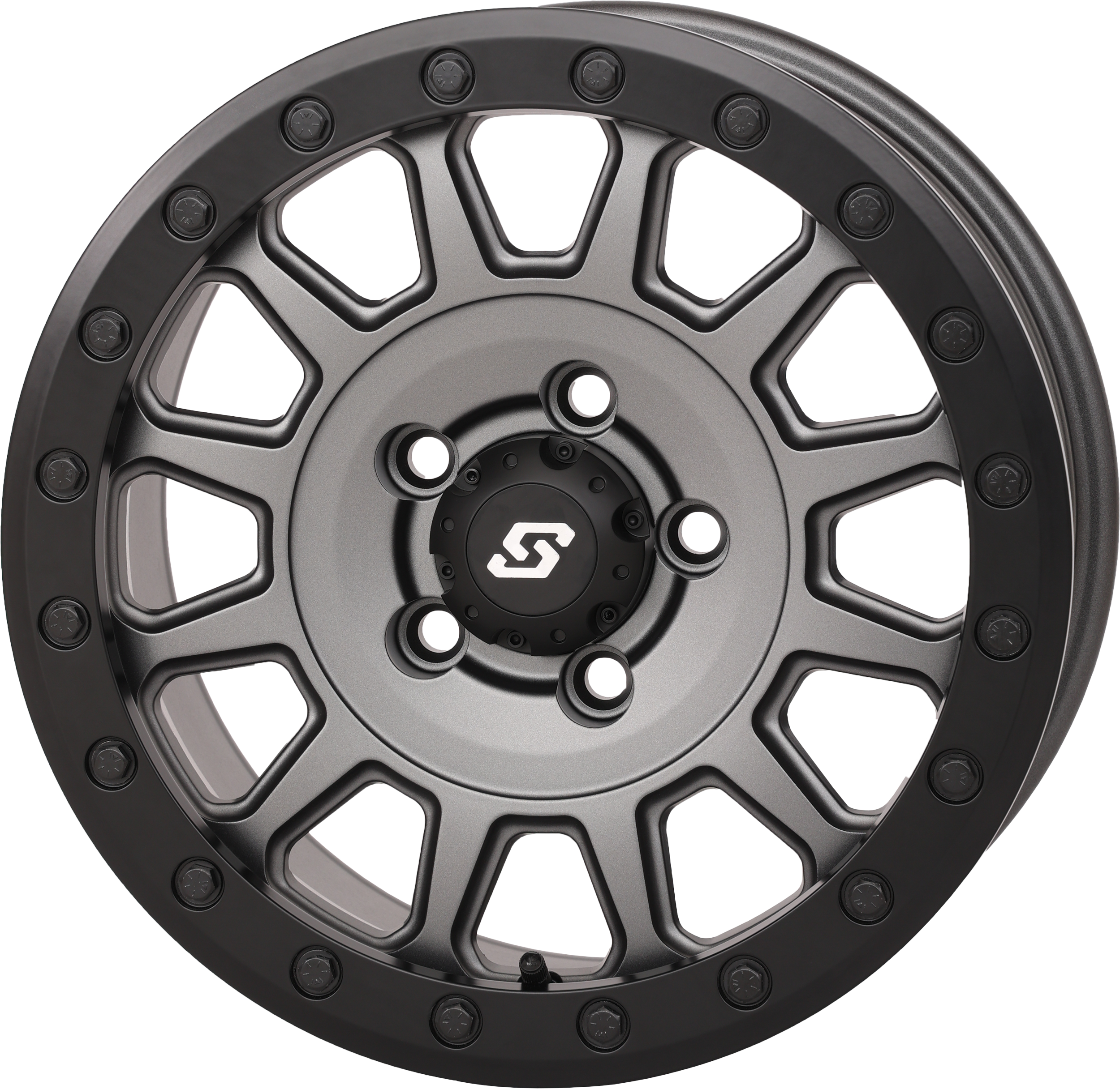 ADAPT WHEEL 15X7 5+2 5/4.5 MATTE GUN METAL GREY