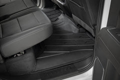 Flex-Fit Floor Mats | FR & RR | FR Bucket | Crew | Chevy/GMC 1500/2500HD/3500HD (19-26)