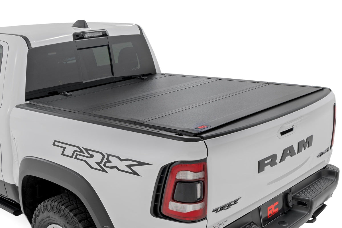 Hard Tri-Fold Flip Up Bed Cover | 6'4" | Ram 1500 (19-26)/1500 TRX (21-24)