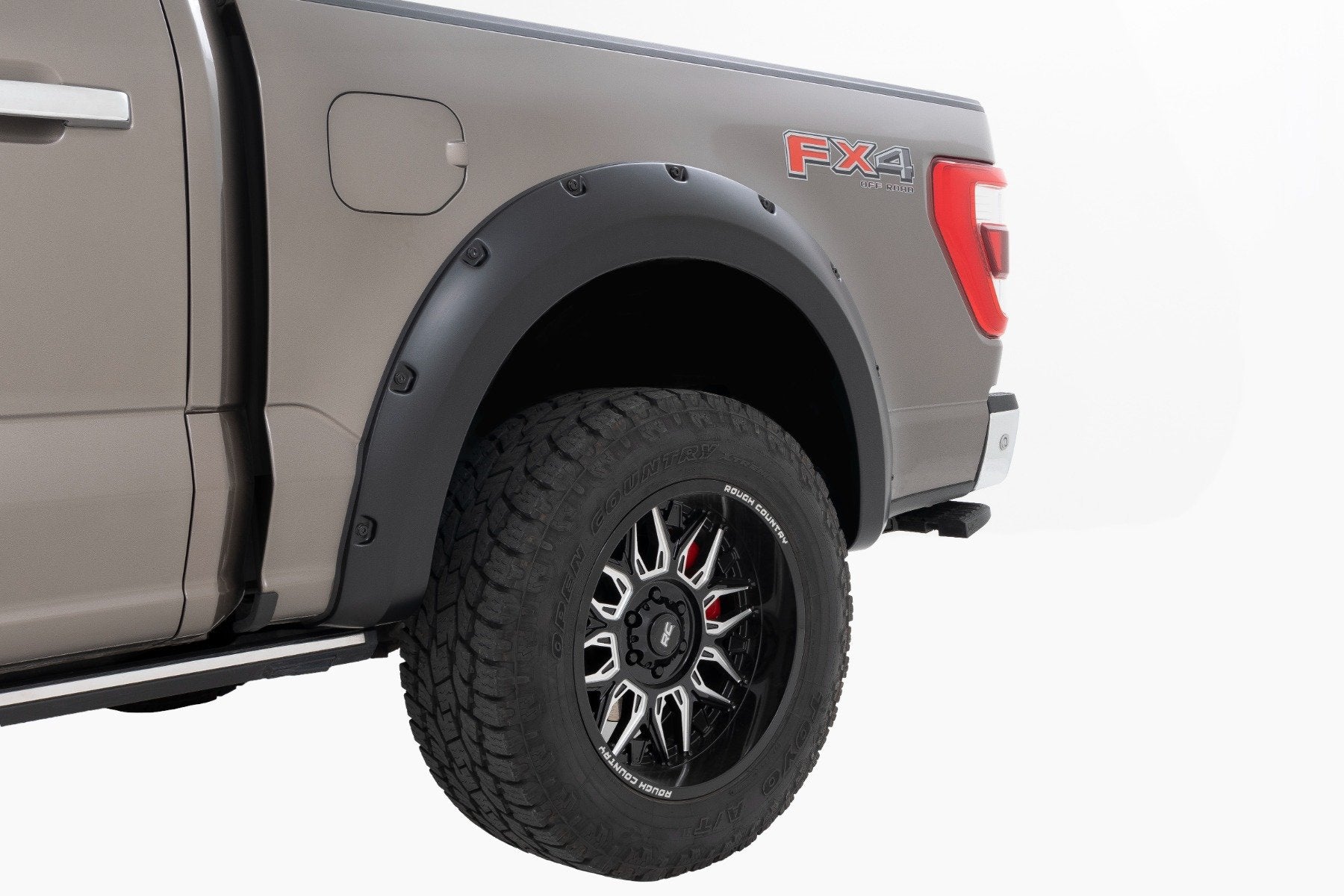 Pocket Fender Flares | E2 Magma Red | Ford F-150 2WD/4WD (2021-2026)