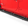 Oval Nerf Steps | 4 Door | Black | Jeep Wrangler Unlimited 4WD (2018-2026)