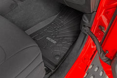 Flex-Fit Floor Mats | FR & RR | RR Lockable | Jeep Gladiator JT 4WD (20-26)