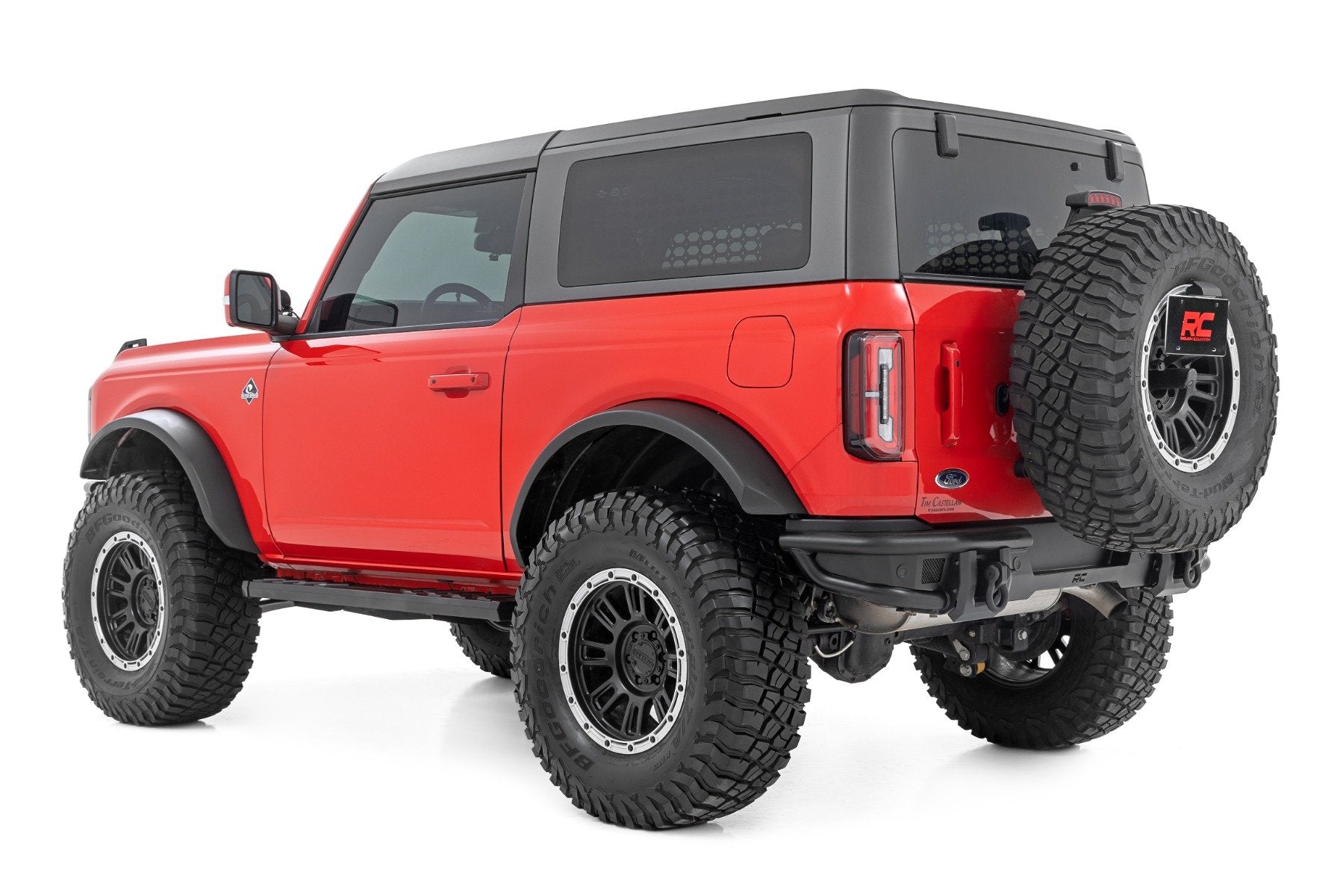 BA2 Running Boards | Side Step Bars | 2-Door | Ford Bronco (2 Door) (21-26)