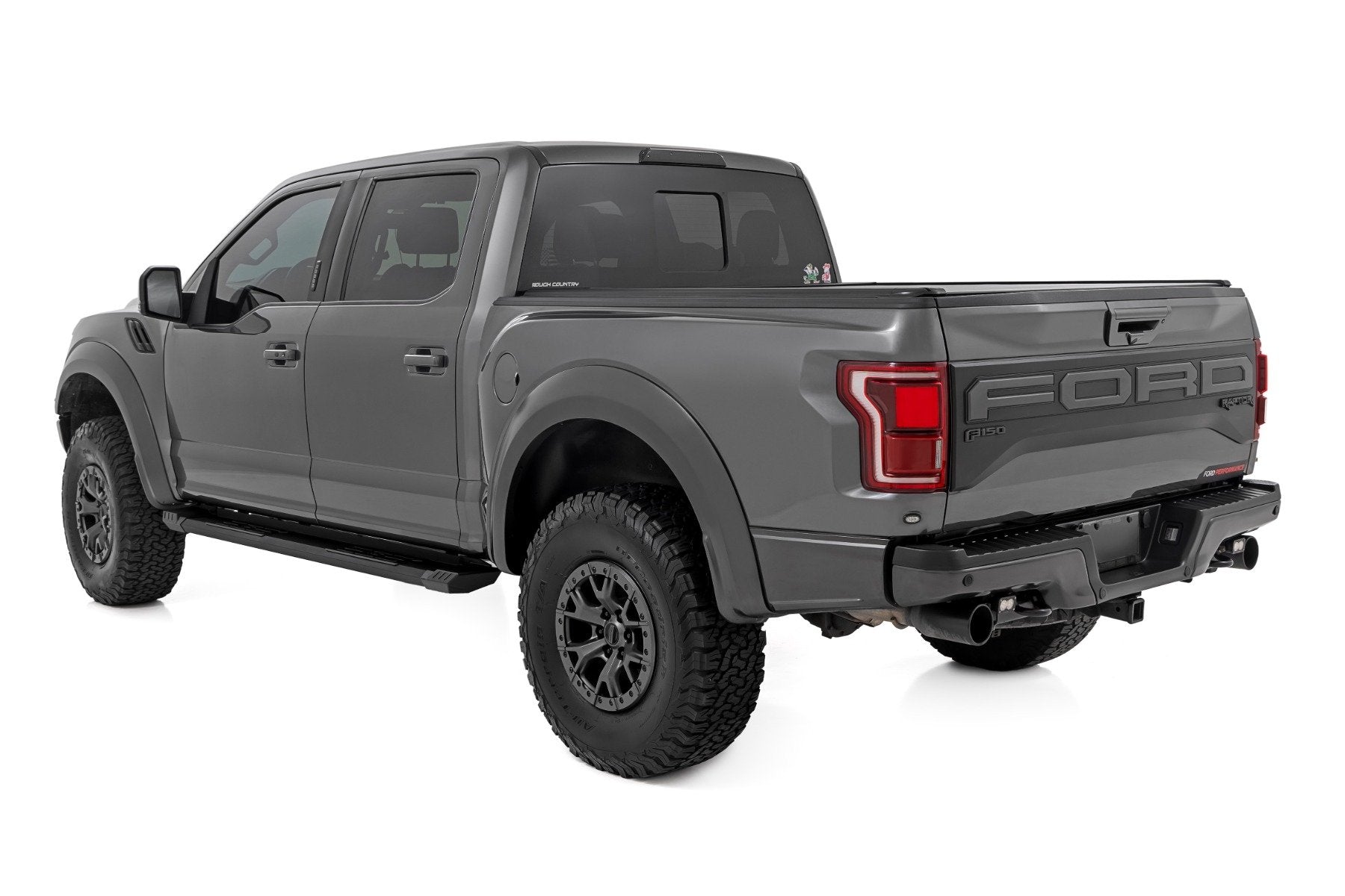 HD2 Aluminum Running Boards | Crew Cab | Ford F-150/Lightning/F-250/F-350/Raptor (15-26)
