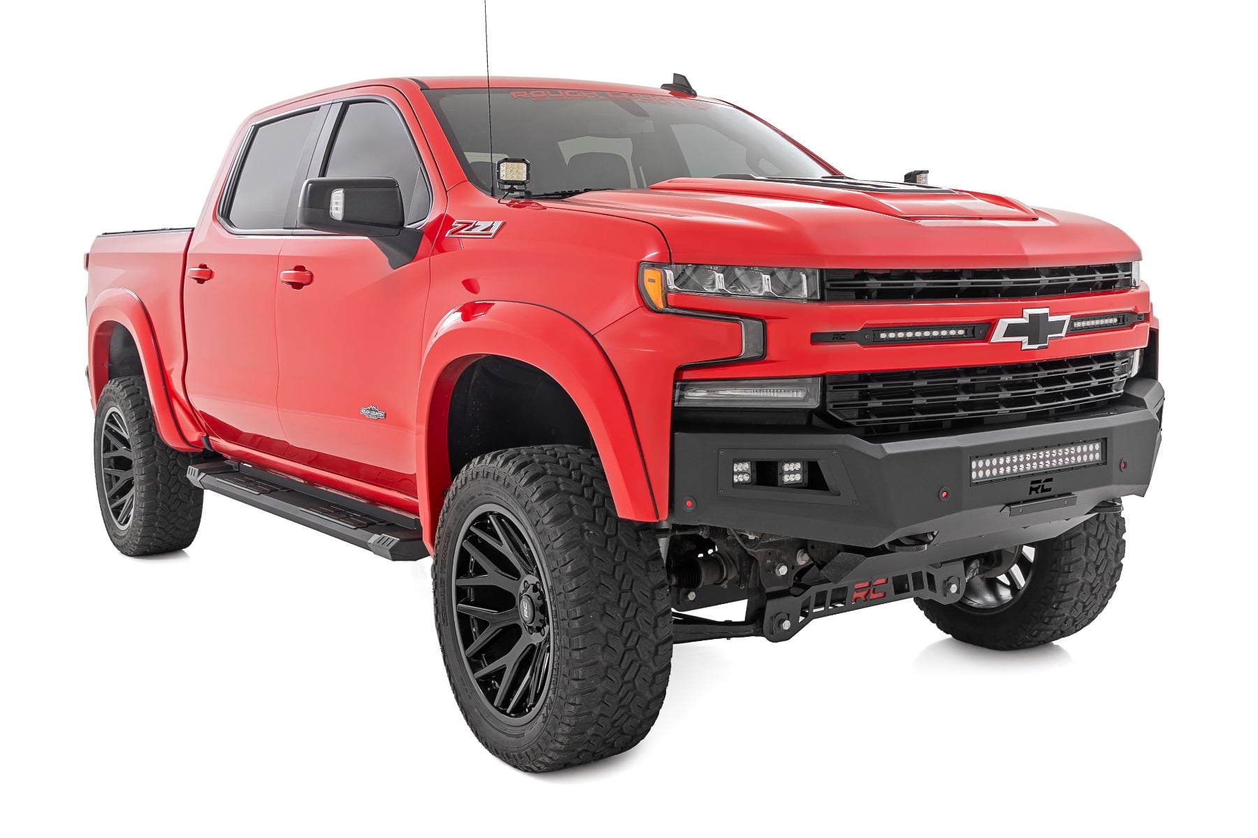 HD2 Aluminum Running Boards | Crew Cab | Chevy/GMC 1500/2500HD/3500HD (19-26)