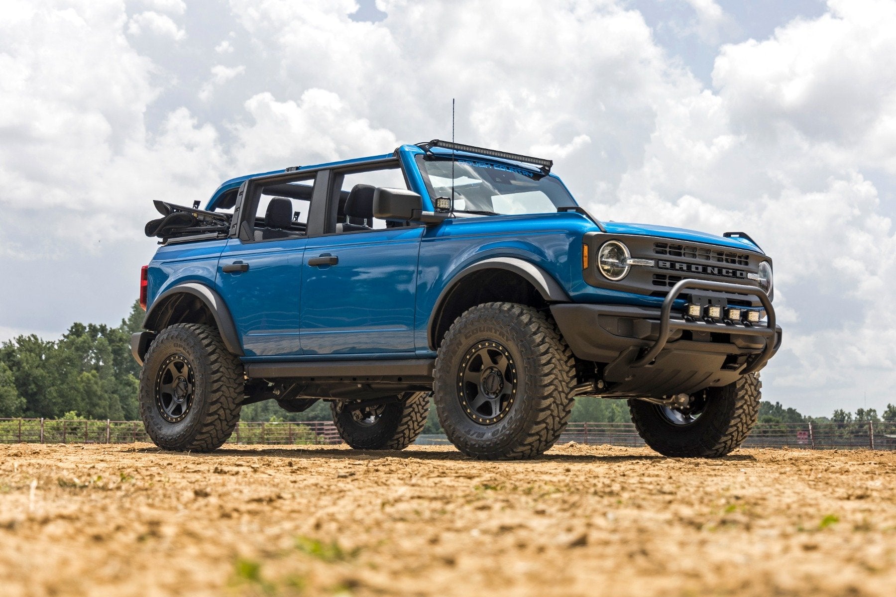 Nudge Bar | 3.5 Inch Round Led (x4) | Ford Bronco 4WD (2021-2026)