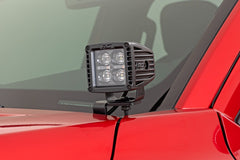 LED Light Kit | Ditch Mount | 2" Black Pair | White DRL | Toyota Tacoma (24-26)