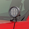 LED Light Kit | Ditch Mount | Black Series Round | 3.5 Inch | Amber DRL | Toyota Tacoma (24-26)