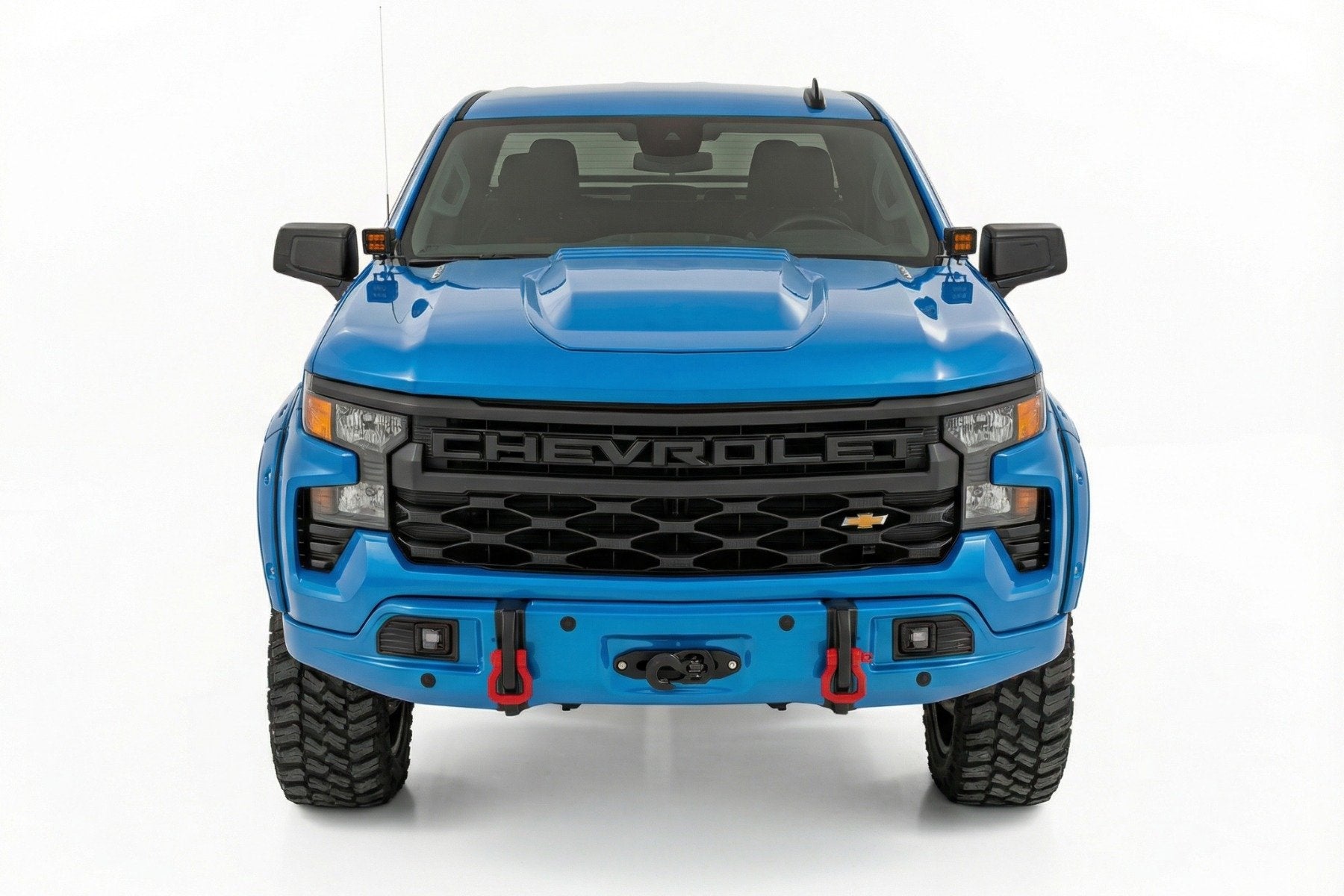 Bumper Cover | GLT Glacier Blue | Chevy Silverado 1500 2WD/4WD (2023-2026)
