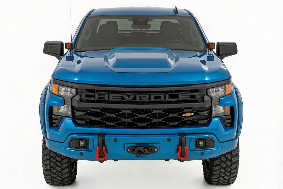 Front FXS Bumper | 12000S | GXP Lakeshore Blue | Chevy Silverado 1500 (23-26)