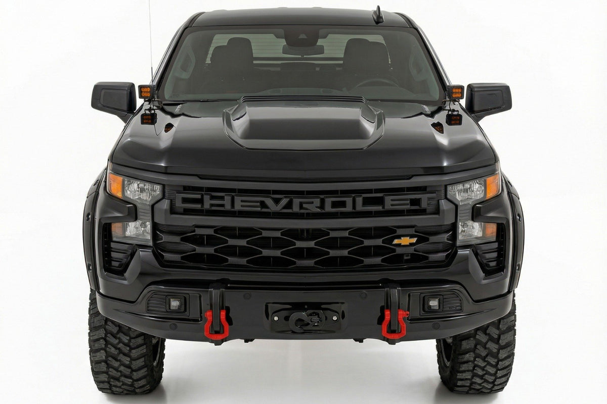 Bumper Cover | GB8 Mosaic Black | Chevy Silverado 1500 2WD/4WD (2023-2026)