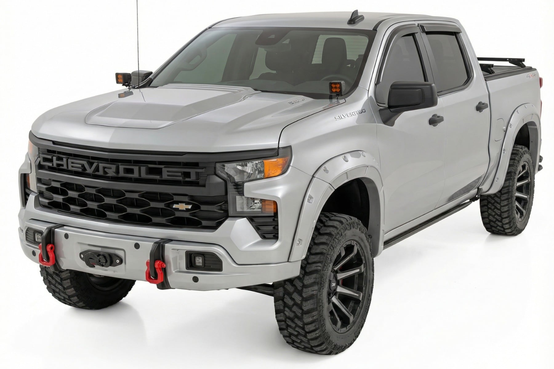 Front FXS Bumper | 12000S | GAN Silver Ice Metallic | Chevy Silverado 1500 (23-26)