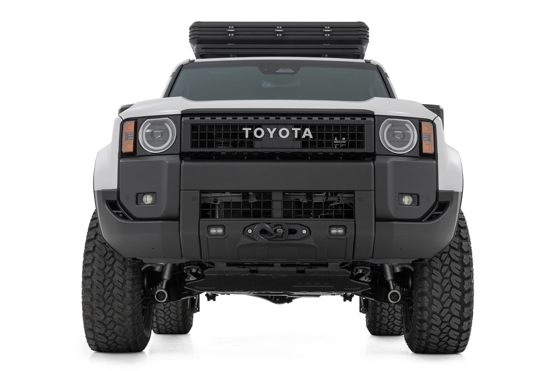 FXS Hidden Winch Mount | Yellow SAE | PRO1200S | Toyota Land Cruiser (24-26)
