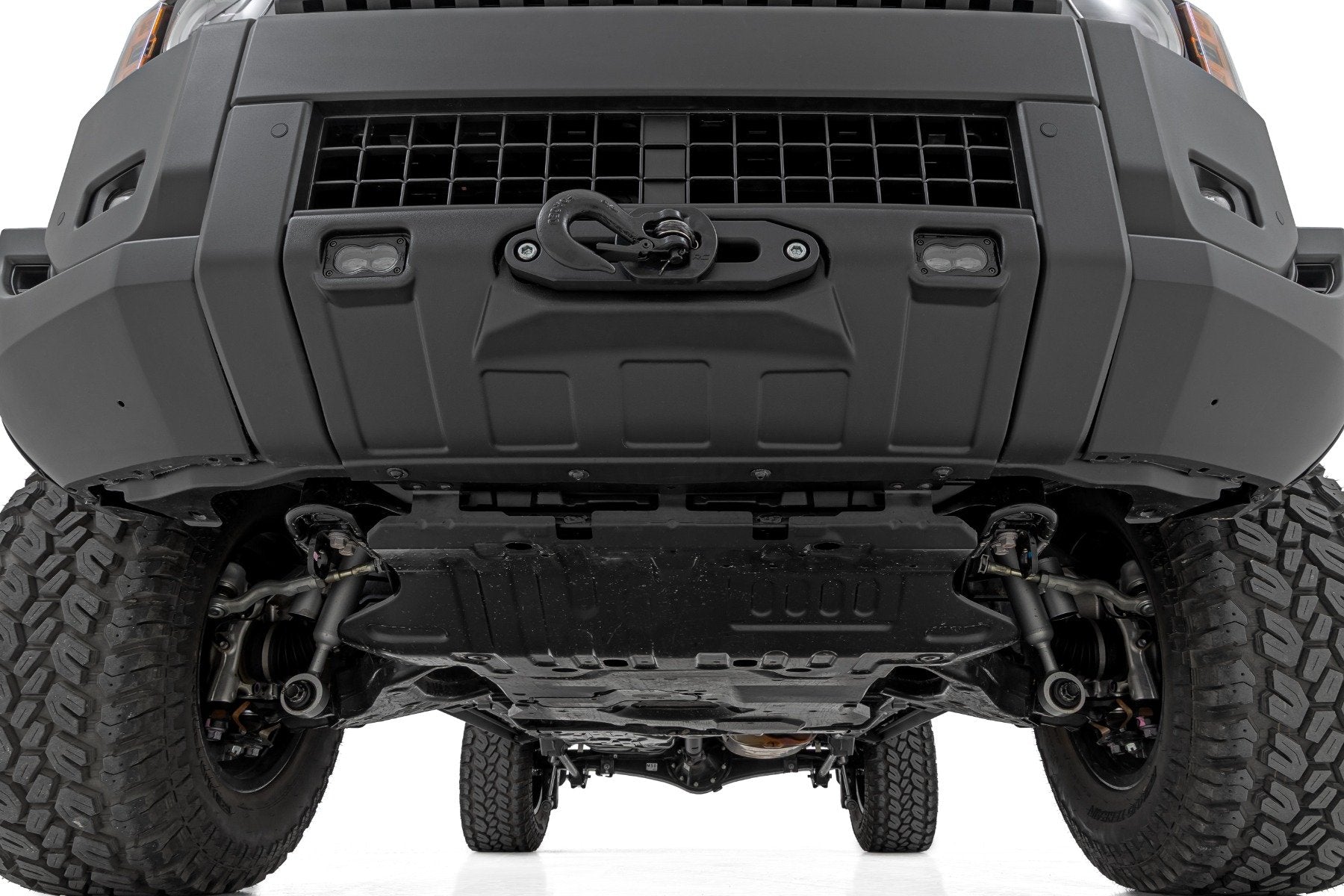 FXS Hidden Winch Mount | White SAE | PRO1200S | Toyota Land Cruiser (24-26)