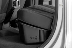 Under Seat Storage with Locking Lid | Double Cab | Chevy/GMC 1500/2500HD/3500HD (19-26)