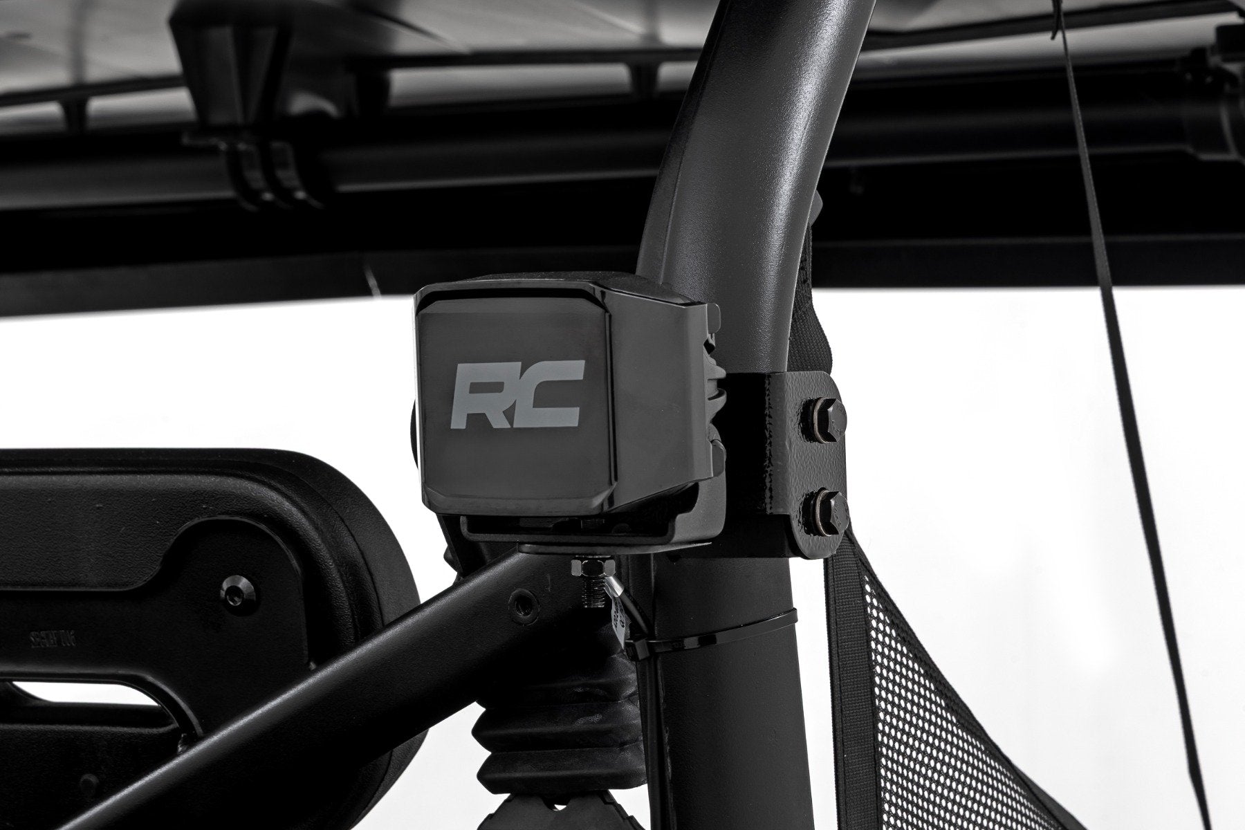 LED Light Kit | Rear Mount | 2" Black Pair | White DRL | Segway 570 F